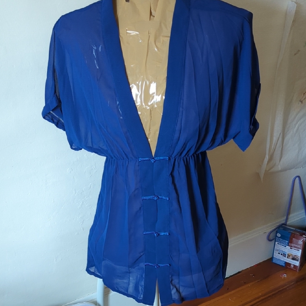 Royal Blue Women's Swim coverup